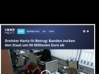 Bild zum Artikel: Dreister Hartz-IV-Betrug: Banden zocken den Staat um 50 Millionen Euro ab