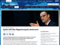 Bild zum Artikel: Spahn will über Migrationspakt abstimmen