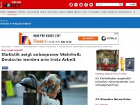 Bild zum Artikel: Fast acht Millionen geringfügig Beschäftigte - Statistik zeigt unbequeme Wahrheit: Deutsche werden arm trotz Arbeit