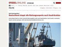 Bild zum Artikel: Nach Khashoggi-Mord: Deutschland stoppt alle Rüstungsexporte nach Saudi-Arabien