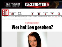 Bild zum Artikel: 15-Jährige vermisst - Wer hat Lea gesehen?