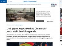 Bild zum Artikel: Lied gegen Angela Merkel: Chemnitzer Justiz stellt Ermittlungen ein