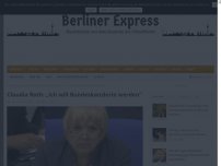 Bild zum Artikel: Claudia Roth: „Ich will Bundeskanzlerin werden“