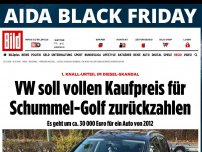 Bild zum Artikel: Knall-Urteil im Diesel-Skandal - VW muss vollen Verkaufspreis für Golf zurückzahlen