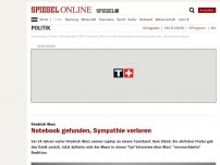 Bild zum Artikel: Friedrich Merz: Notebook gefunden, Sympathie verloren 