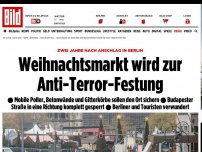 Bild zum Artikel: Zwei Jahre nach Anschlag in Berlin - Weihnachtsmarkt wird zur Anti-Terror-Festung