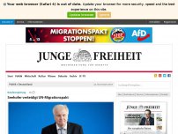 Bild zum Artikel: Seehofer verteidigt UN-Migrationspakt