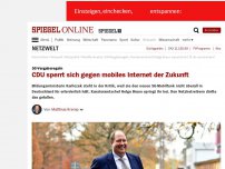 Bild zum Artikel: 5G-Vergaberegeln: CDU sperrt sich gegen mobiles Internet der Zukunft