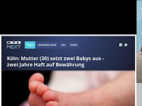 Bild zum Artikel: Köln: Mutter (30) setzt zwei Babys aus - zwei Jahre Haft auf Bewährung