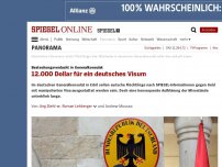 Bild zum Artikel: Bestechungsverdacht in Generalkonsulat: 12.000 Dollar für ein deutsches Visum