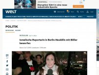 Bild zum Artikel: Israelische Reporterin in Berlin-Neukölln mit Böller beworfen