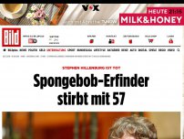 Bild zum Artikel: Stephen Hillenburg tot - Spongebob-Erfinder stirbt mit 57