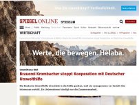 Bild zum Artikel: Umstrittene NGO: Brauerei Krombacher stoppt Kooperation mit Deutscher Umwelthilfe