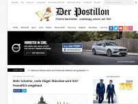 Bild zum Artikel: Mehr Schotter, mehr Hügel: München wird SUV-freundlich umgebaut