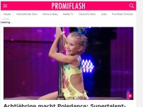 Bild zum Artikel: Achtjährige macht Poledance: Supertalent-Fans sind entsetzt!