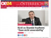 Bild zum Artikel: Kickl zu Skandal-Asylheim: 'Zaun nicht unvernünftig'