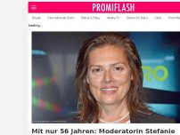 Bild zum Artikel: Mit nur 56 Jahren: Moderatorin Stefanie Tücking verstorben