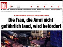Bild zum Artikel: Bei Berliner Polizei - Frau, die Amri ungefährlich fand, wird befördert