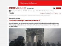 Bild zum Artikel: 'Gelbwesten'-Proteste: Frankreich erwägt Ausnahmezustand