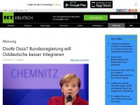 Bild zum Artikel: Doofe Ossis? Bundesregierung will Ostdeutsche besser integrieren