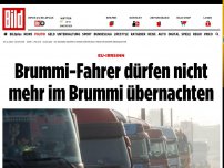 Bild zum Artikel: EU-Irrsinn - Brummi-Fahrer dürfen nicht im Brummi übernachten