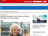 Bild zum Artikel: Regine Günther - Berliner Senatorin will jetzt auch Euro-6-Dieseln an den Kragen