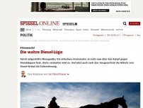 Bild zum Artikel: Klimawandel: Die wahre Diesel-Lüge