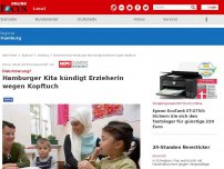 Bild zum Artikel: Hamburg - Diskrimierung?: Hamburger Kita kündigt Erzieherin wegen Kopftuch