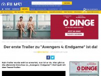 Bild zum Artikel: Der erste Trailer zu 'Avengers 4' ist da!