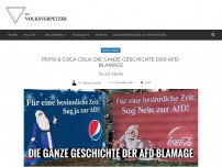 Bild zum Artikel: Pepsi & Coca Cola: Die ganze Geschichte der AfD-Blamage