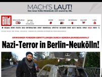 Bild zum Artikel: Dutzende Brandanschläge - Nazi-Terror in Berlin-Neukölln!