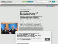 Bild zum Artikel: Bundespräsidentenwahl - FPÖ will per Schadenersatzklage 3,4 Millionen vom Staat