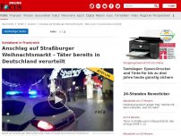 Bild zum Artikel: Schießerei in Straßburg - Zwei Tote nach Angriff auf Straßburger Weihnachtsmarkt - Täter flüchtig