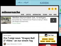 Bild zum Artikel: Pro 7 zeigt neun 'Dragon Ball Z'-Filme - an nur einem Tag | Männersache