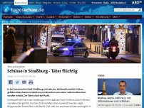 Bild zum Artikel: Schüsse in Straßburger Innenstadt - Berichte über Verletzte