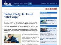 Bild zum Artikel: Goodbye Schotty - Aus für den 'Tatortreiniger'
