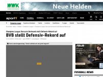Bild zum Artikel: BVB stellt historischen Defensiv-Rekord auf
