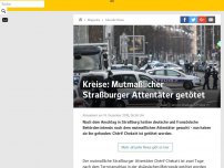 Bild zum Artikel: Kreise: Mutmaßlicher Straßburger Attentäter getötet