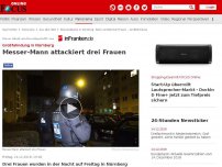 Bild zum Artikel: Großfahndung in Nürnberg - Messer-Mann attackiert drei Frauen
