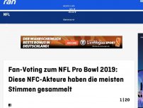 Bild zum Artikel: +++ Mark Nzeocha gewinnt Pro-Bowl-Voting der NFC - das Ranking  +++