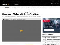 Bild zum Artikel: Drama bei VfB-Spiel: Gentner bangt um Vater