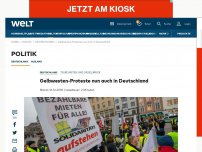 Bild zum Artikel: Gelbwesten-Proteste nun auch in Deutschland