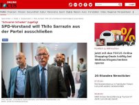Bild zum Artikel: 'Schweren Schaden' zugefügt - SPD-Vorstand will Thilo Sarrazin aus der Partei ausschließen