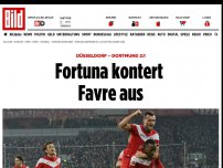 Bild zum Artikel: Düsseldorf – Dortmund 2:1 - Fortuna kontert Favre aus
