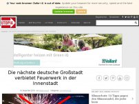 Bild zum Artikel: Die nächste deutsche Großstadt verbietet Feuerwerk in der Innenstadt