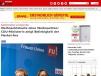 Bild zum Artikel: Gastkommentar von Klaus Kelle - Weihnachtskarte ohne Weihnachten: CDU-Ministerin zeigt Beliebigkeit der Merkel-Ära