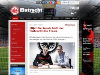 Bild zum Artikel: Mijat Gacinovic hält der Eintracht die Treue