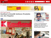 Bild zum Artikel: Knorr, Pfanni und Axe  - Kaufland schmeißt Unilever-Produkte aus den Regalen