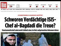 Bild zum Artikel: getötete Touristinnen - Schworen Verdächtige ISIS-Chef in Video die Treue?