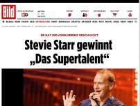 Bild zum Artikel: Er schluckte Konkurrenz - Stevie Starr gewinnt „Das Supertalent“